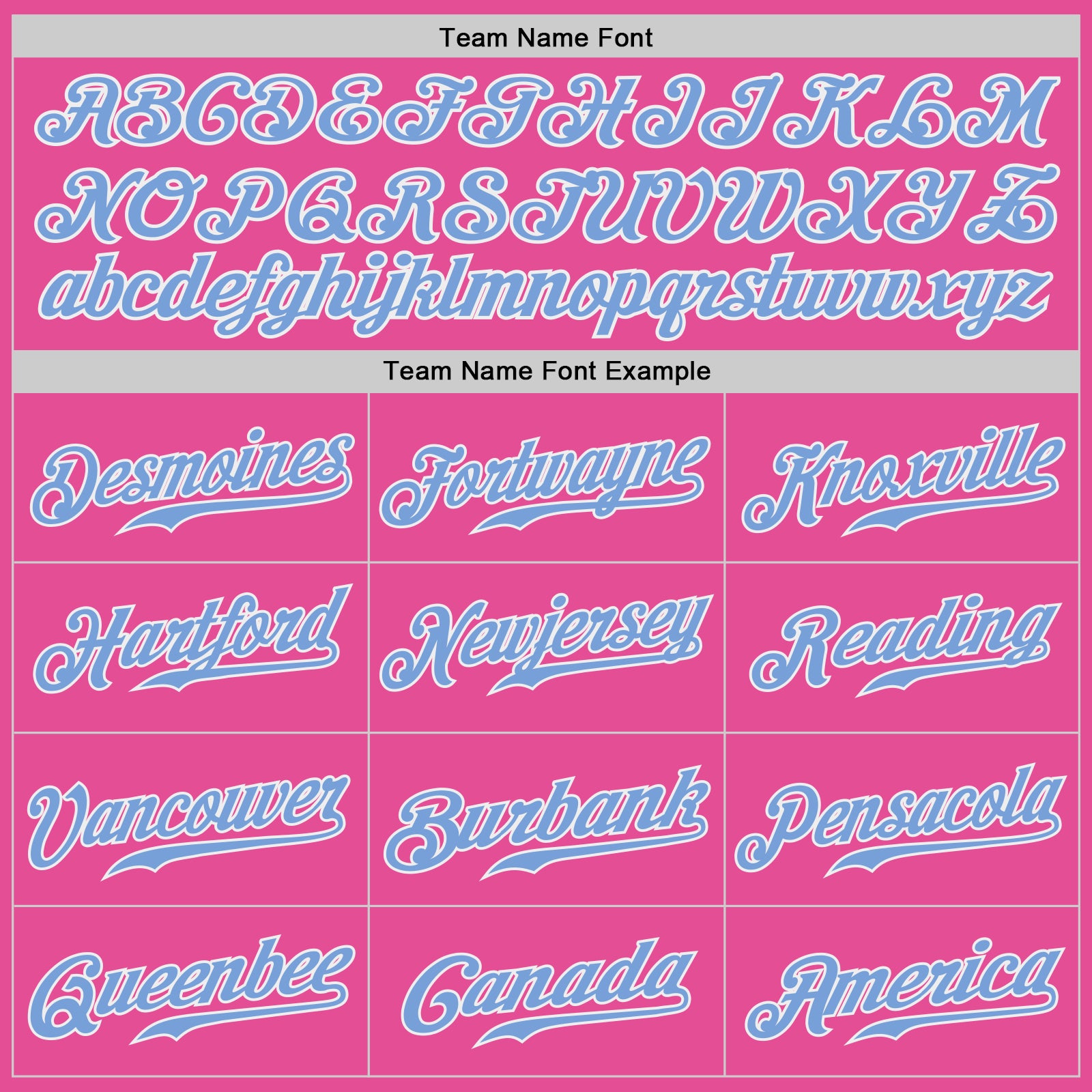 Custom Pink Light Blue-White Authentic Split Fashion Baseball Jersey  Discount