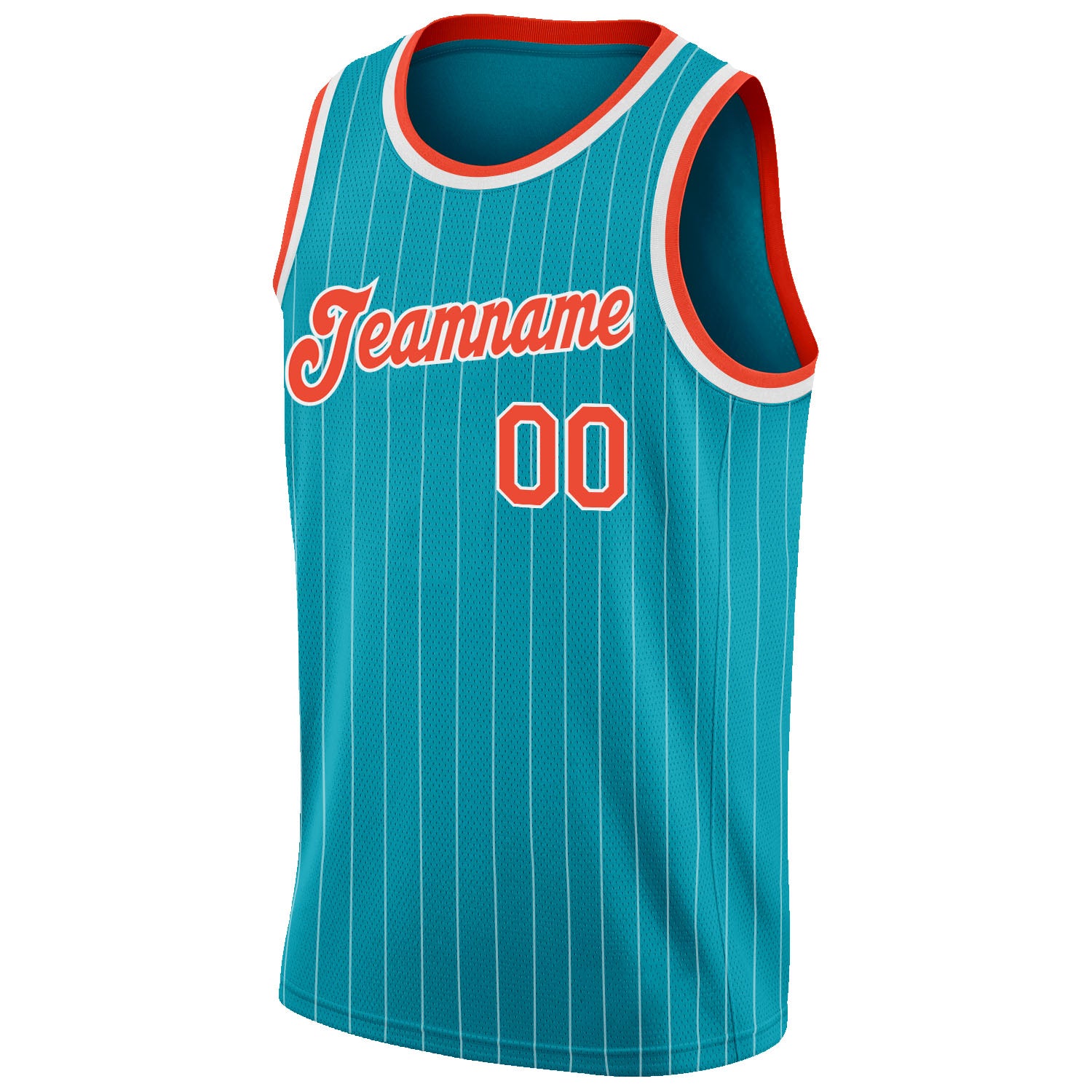 Cheap Custom White Teal Pinstripe Teal-Navy Authentic Baseball Jersey Free  Shipping – CustomJerseysPro