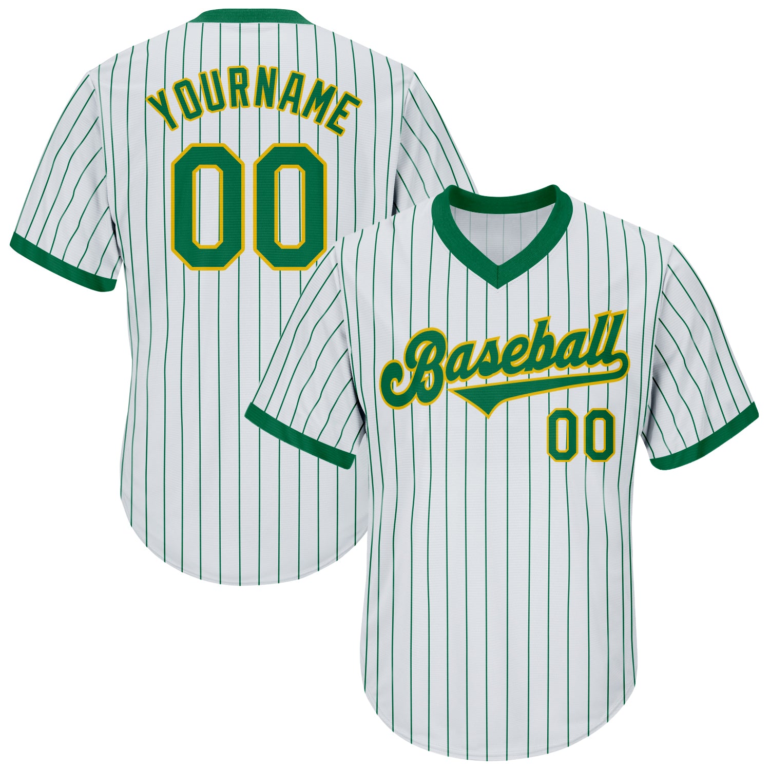 Blank Oakland A's Throwback Jersey