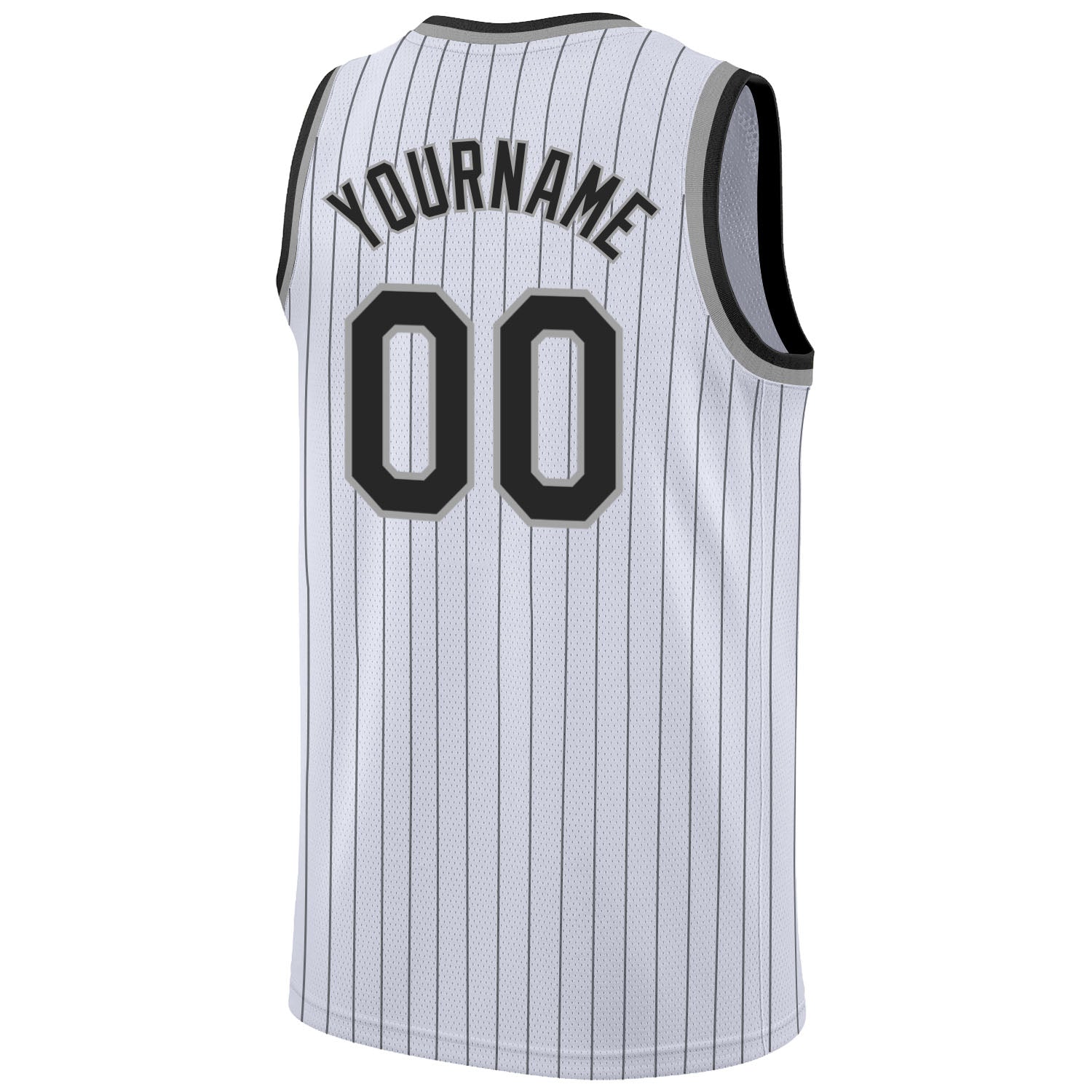 Cheap Custom Gray Black Pinstripe Pink-Purple Authentic Basketball Jersey  Free Shipping – CustomJerseysPro