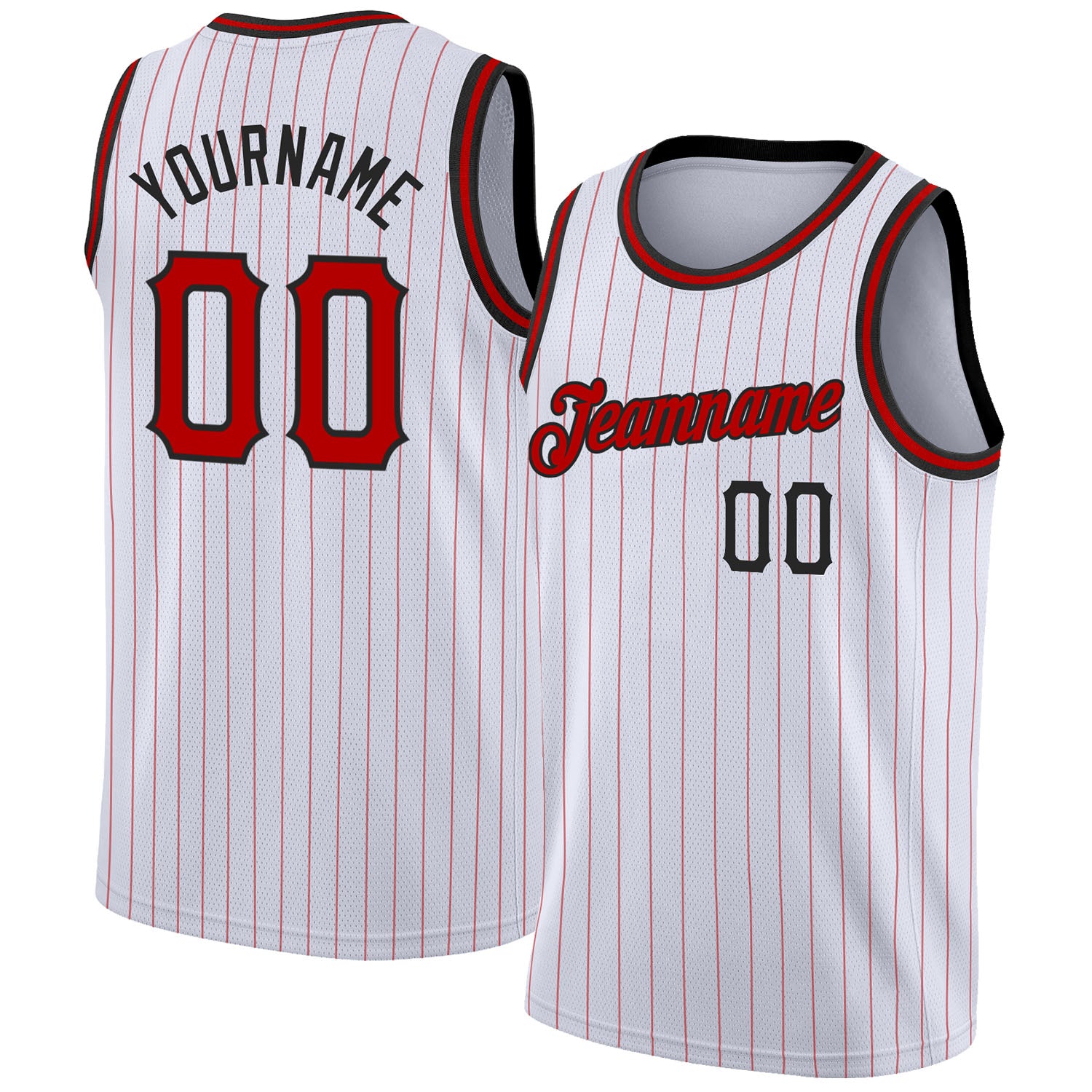 nba jersey red and white